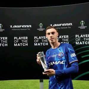 Man of the match.
